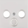 Inbouw Schakelmateriaal|Opbouw Schakelmateriaal > Gira ST55 Centraalplaat Radio/TV Wit