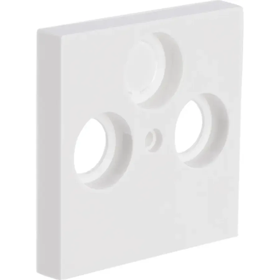 Inbouw Schakelmateriaal|Opbouw Schakelmateriaal > Gira ST55 Centraalplaat Radio/TV Wit