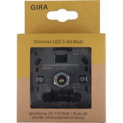 Dimmers|Inbouw Schakelmateriaal > Gira ST55 inbouw dimmer LED/gloei/halogeen