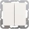 Schakelaars > Gira ST55 inbouw wissel-/wisselschakelaar wit