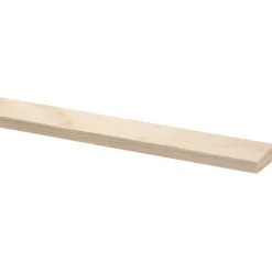 Houtenprofielen|Overgangsprofielen > Geen Glaslat grenen 13x28 mm lengte 270 cm
