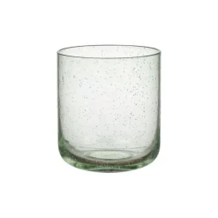 Glas met groene gloed