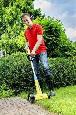 Elektrisch Tuingereedschap Accessoires > Gloria Cut & Brush 2-in-1 graskantensnijder opzetstuk voor de onkruidborstel