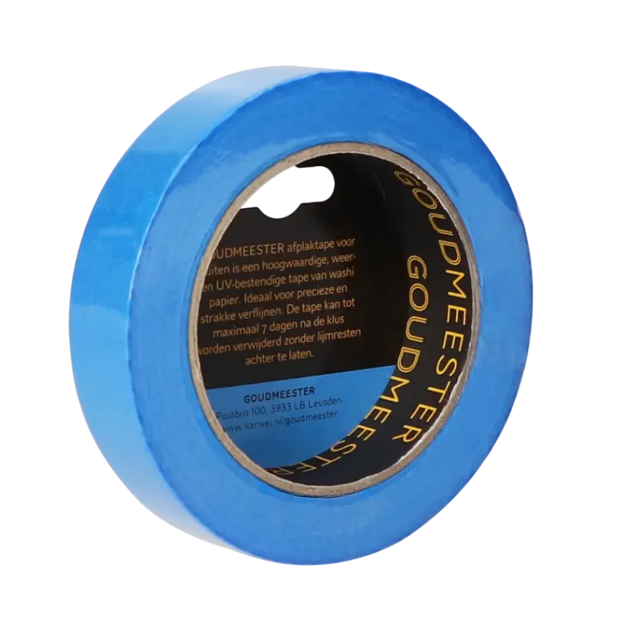 Afplaktape > Goudmeester professionele schilderstape buiten 50 m x 25 mm