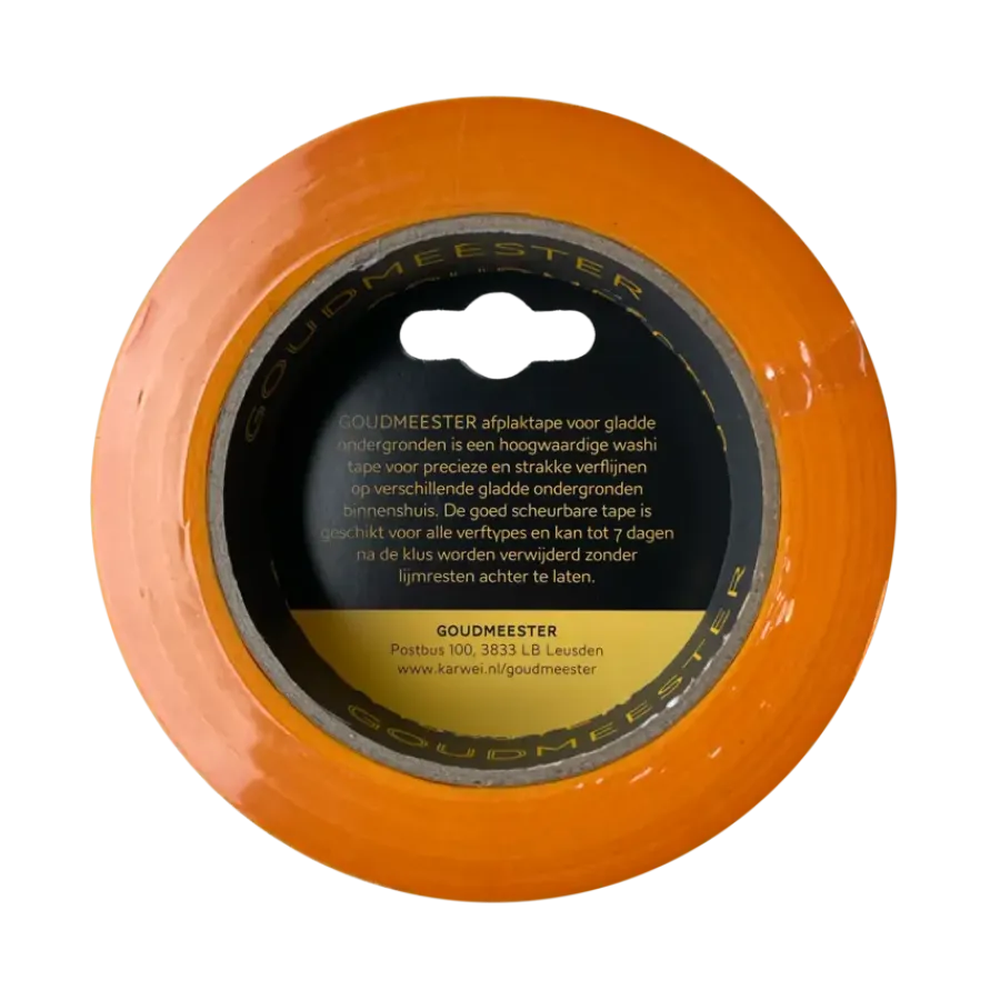 Afplaktape > Goudmeester professionele schilderstape gladde ondergrond 50 m x 25 mm