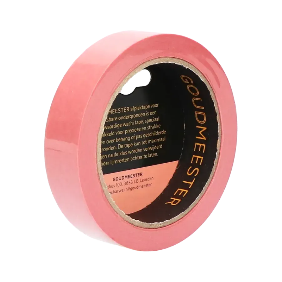 Afplaktape > Goudmeester professionele schilderstape kwetsbare ondergrond 50 m x 25 mm