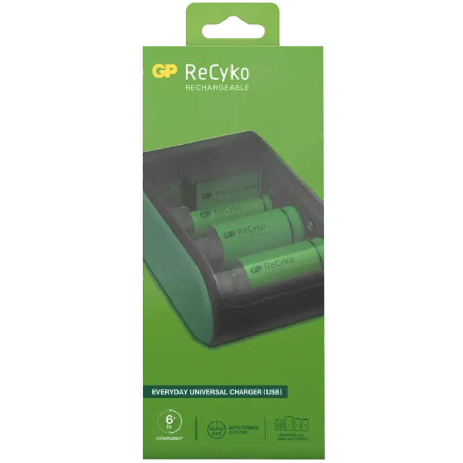 Batterijladers > GP Batterijlader B631 Universeel