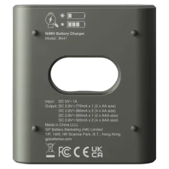 Batterijladers > GP Batterijlader + 4x oplaadbare batterijen AA 2100mAh ReCyko + Micro USB-lader
