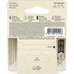 Batterijen|Oplaadbare Batterijen > GP Batterij Oplaadbaar AA NiMH 2100 mAh ReCyko 1,2V 4 stuks (3+1)