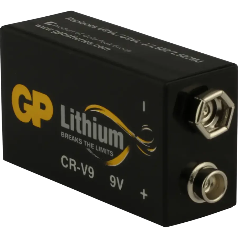 Batterijen > GP lithiumbatterij CR-V9 9 V