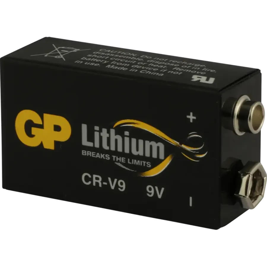 Batterijen > GP lithiumbatterij CR-V9 9 V