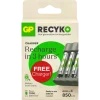 Batterijen|Oplaadbare Batterijen > GP ReCyko oplaadbare batterijen AAA 850 mAh 4 stuks + gratis lader