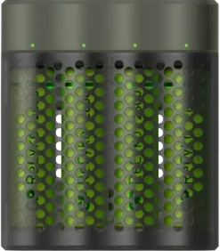 Batterijladers > GP ReCyko+ USB Rapid Batterijlader incl. 4 AA Batterijen