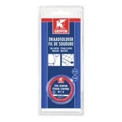 Soldeer- En Lasaccessoires > Griffon draadsoldeer tin/koper 50g 3mm