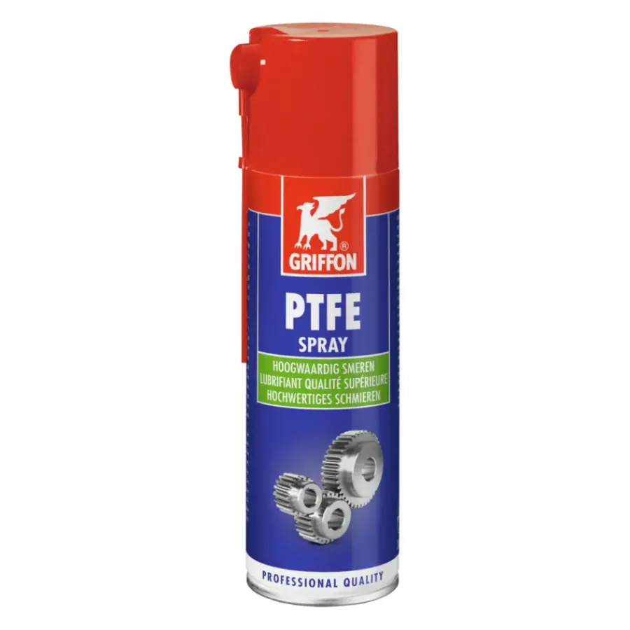 Auto Onderhouds- & Smeermiddelen|Fiets Onderhouds- & Smeermiddelen > Griffon PTFE-spray TF089 300 ml