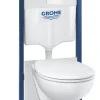 Grohe Bau Even inbouwreservoir met hangend toilet 5-in-1