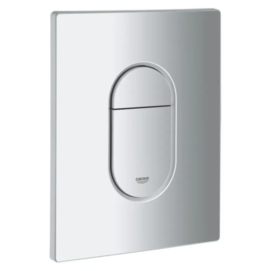 Grohe bedieningsplaat Arena Cosmopolitan mat chroom