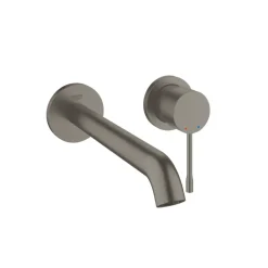 Grohe Colours wastafel inbouwkraan Essence New L 2-gats grafiet
