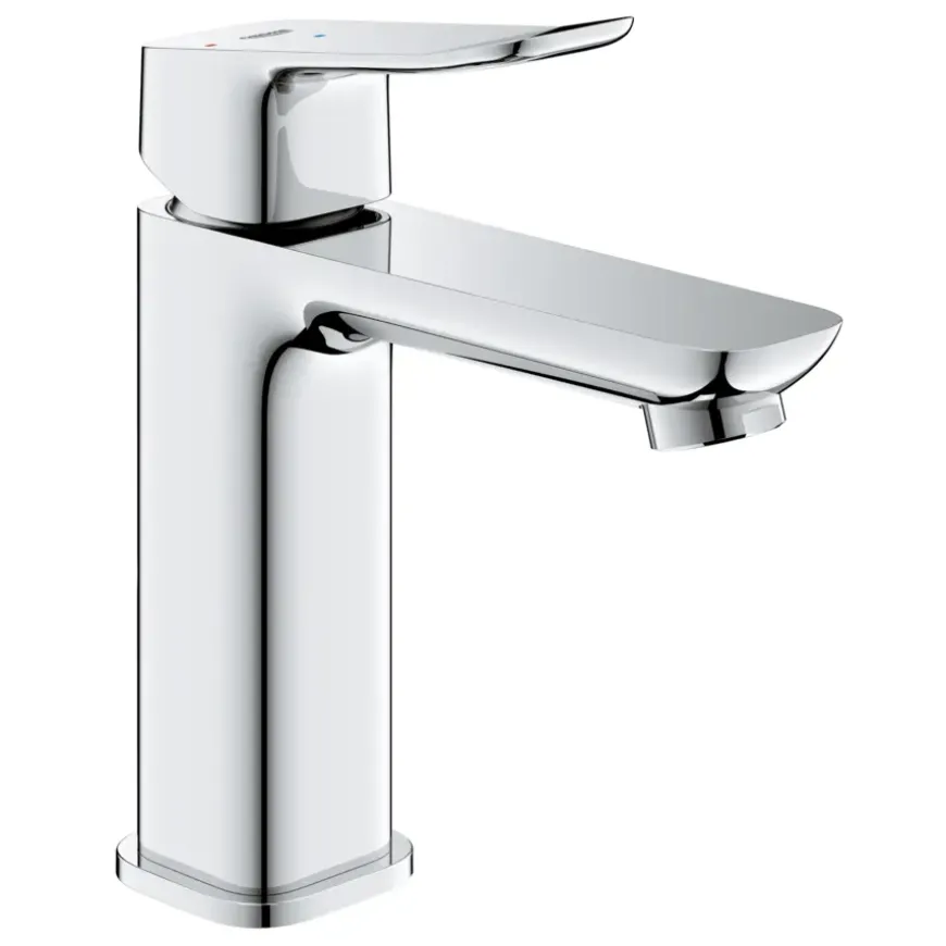 Grohe Dice wastafelmengkraan M-Size Push open Chroom