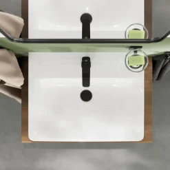 Grohe Dice wastafelmengkraan S-Size Push open Mat Zwart