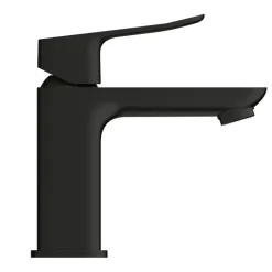 Grohe Dice wastafelmengkraan S-Size Push open Mat Zwart