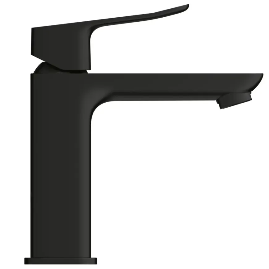 Grohe Dice wastafelmengkraan M-Size Push open Mat Zwart