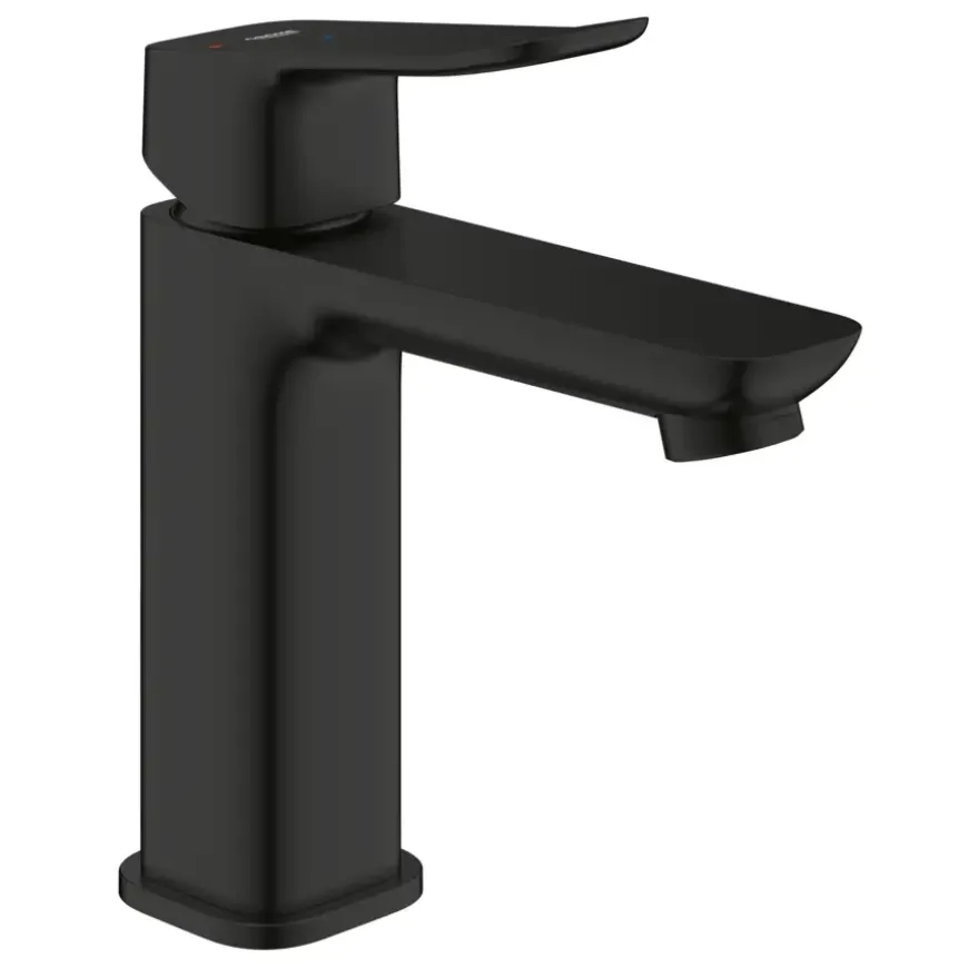 Grohe Dice wastafelmengkraan M-Size Push open Mat Zwart