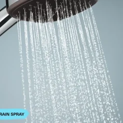 Grohe douchekop Quickfix Vitalio Start 110 handdouche waterbesparend 1 stand ø 11 cm chroom