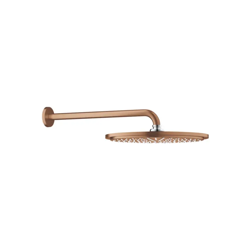 Grohe douchekop Rainshower Cosmopolitan hoofddouche 1 stand ø 31 cm koper