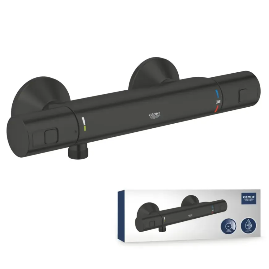 Grohe douchekraan Precision Start mat zwart