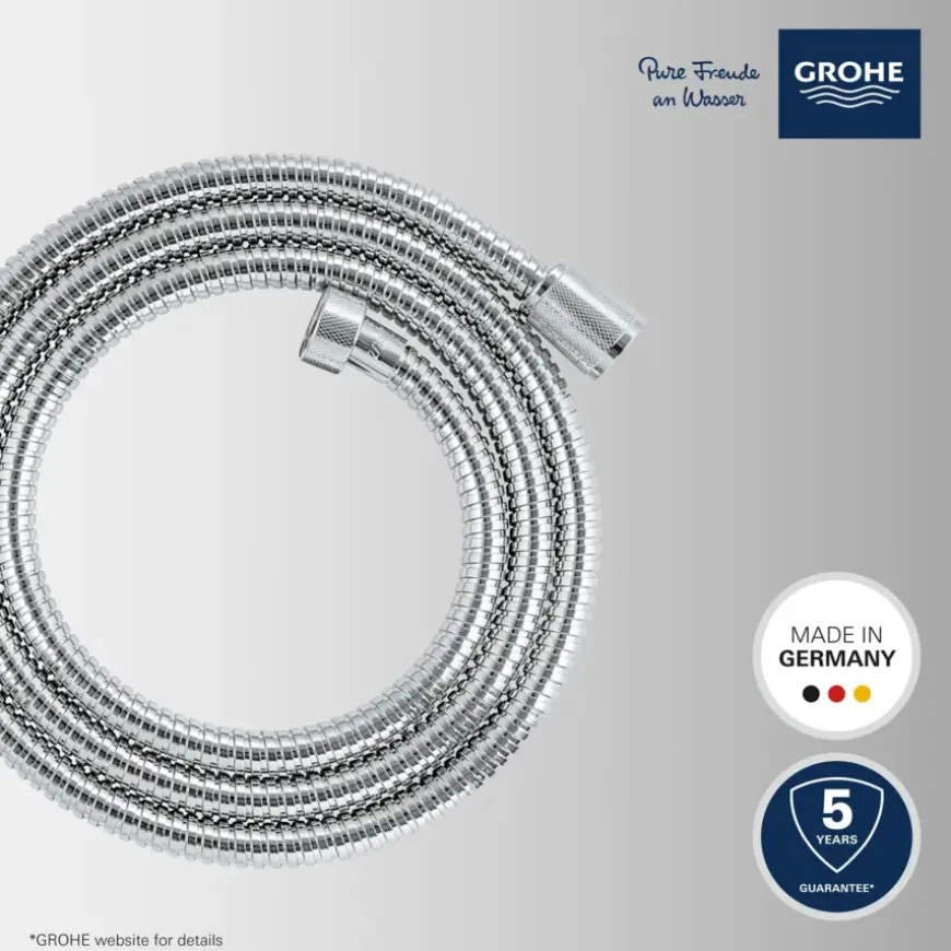 Grohe doucheslang VitalioFlex Metal metaal 175 cm chroom