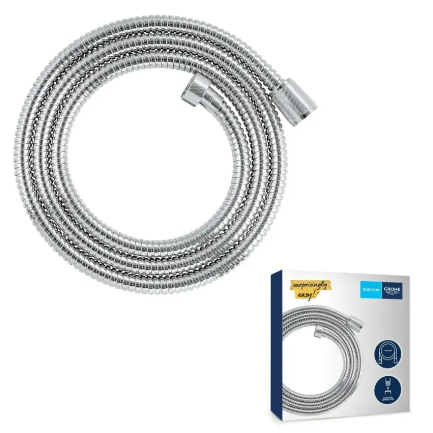 Grohe doucheslang VitalioFlex Metal metaal 175 cm chroom