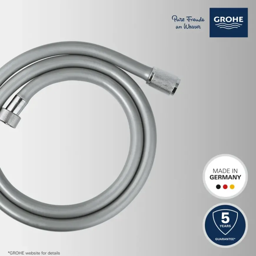 Grohe doucheslang VitalioFlex Trend kunststof 125 cm chroom