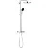 Grohe douchesysteem Vitalio Start 250 met handdouche en thermostaatkraan 2 standen chroom, max. 8,0 L/min bij 3 bar - hartafstand kraan 15 cm