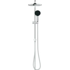 Grohe Douchesysteem Vitalio Start 250 met omstelling Rond, Max. 8,0L/M Bij 3 Bar Chroom - hartafstand kraan 15 cm