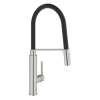 Grohe Keukenkraan Feel met Spoelkraan Supersteel