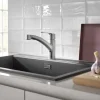 Grohe keukenkraan Start dual spray QuickFix supersteel (RVS look)