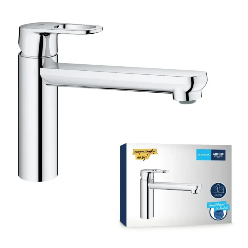 Grohe keukenkraan Start flow QuickFix chroom
