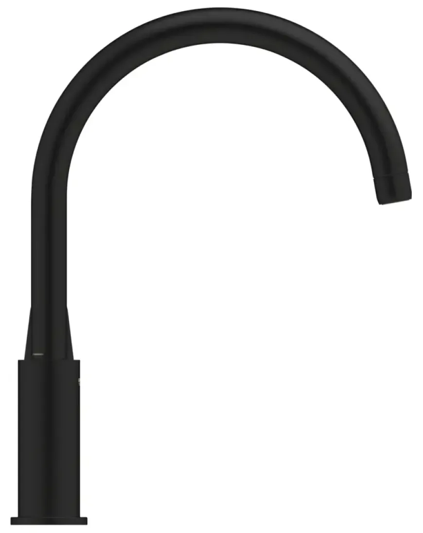 GROHE keukenmengkraan Start Edge hoge uitloop mat zwart