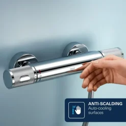 Grohe Precision Feel thermostatische douchekraan chroom 15 cm