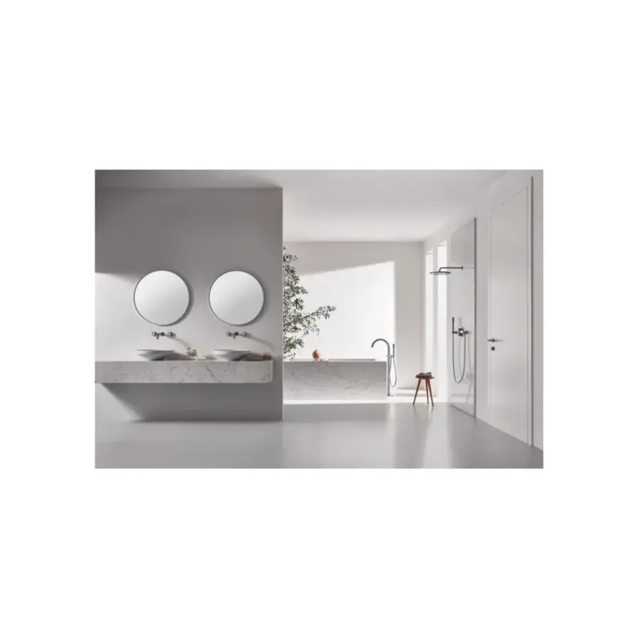 Sanitair Aansluitmateriaal|Douchesets & Koppen > Grohe Rainshower Wandaansluitbocht RVS