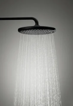 Grohe regendoucheset Quickfix Vitalio Start met handdouche 2 standen zwart - hartafstand kraan 15 cm