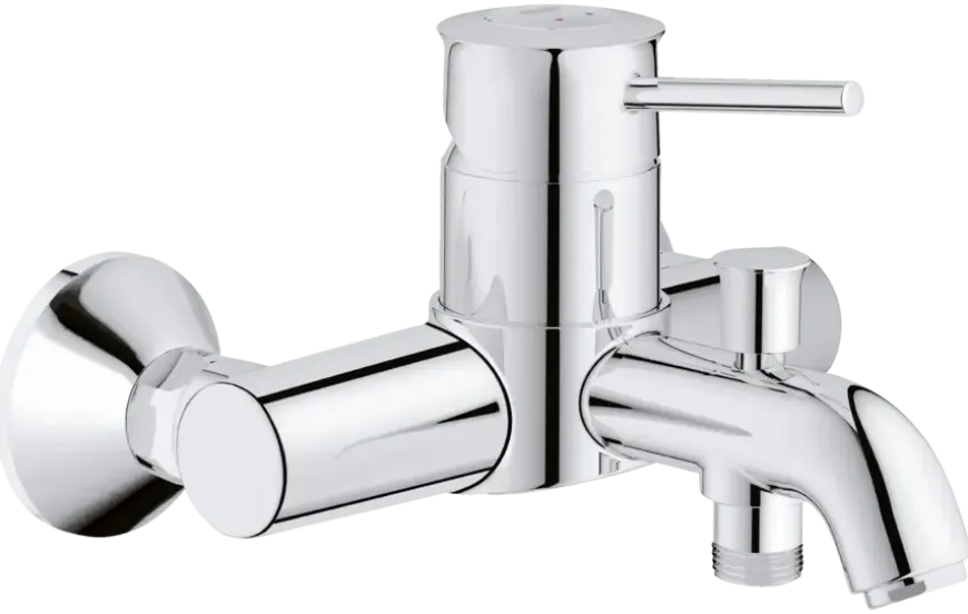 GROHE Start Classic éénhendel badkraan Chroom 15 cm