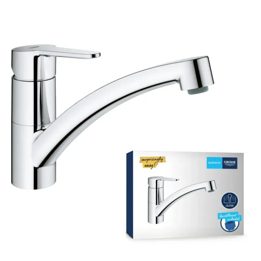 Grohe Start Eco eenhendel keukenkraan chroom