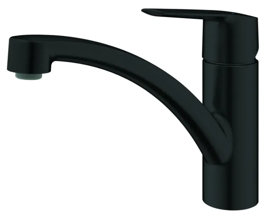 Grohe Start Keukenmengkraan lage uitloop mat zwart