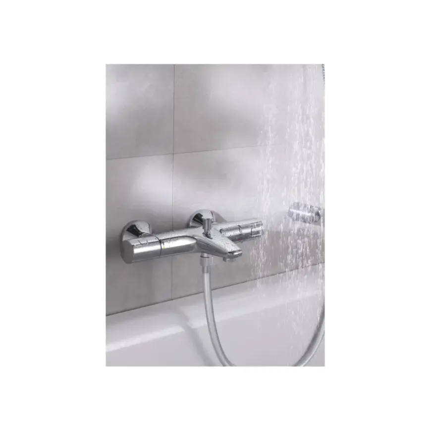 Grohe thermostatische badkraan Precision Start - chroom 15 cm