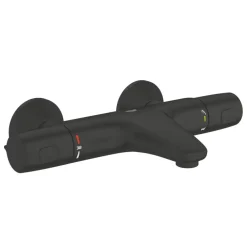 Grohe Thermostatische Badkraan Precision Trend met omstel 15cm Mat Zwart