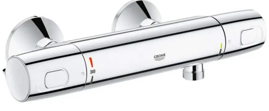 Grohe thermostatische douchekraan Precision Trend New - chroom 12 cm