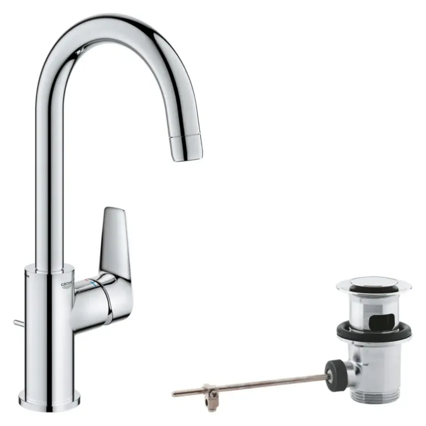 Grohe wastafelkraan Start edge L-size QuickFixchroom