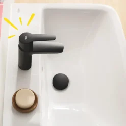 Grohe wastafelkraan Start S-size QuickFix mat zwart